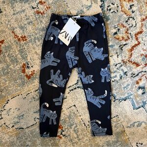 NWT Zara toddler cat leggings